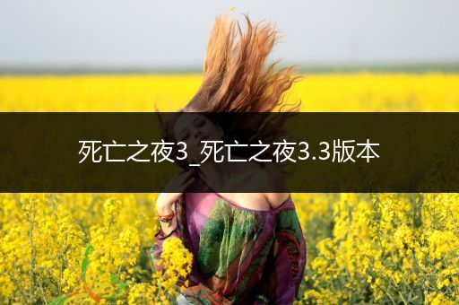 死亡之夜3_死亡之夜3.3版本