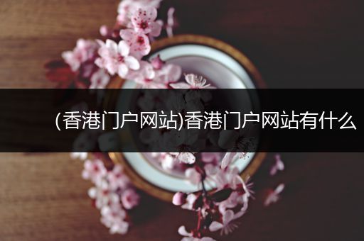 (香港门户网站)香港门户网站有什么