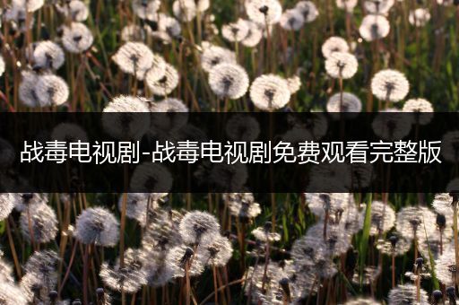 战毒电视剧-战毒电视剧免费观看完整版