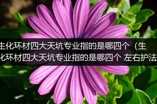 生化环材四大天坑专业指的是哪四个(生化环材四大天坑专业指的是哪四个 左右护法)