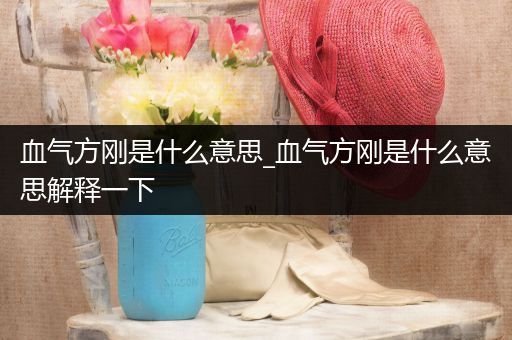 血气方刚是什么意思_血气方刚是什么意思解释一下