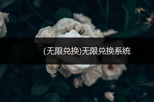 (无限兑换)无限兑换系统