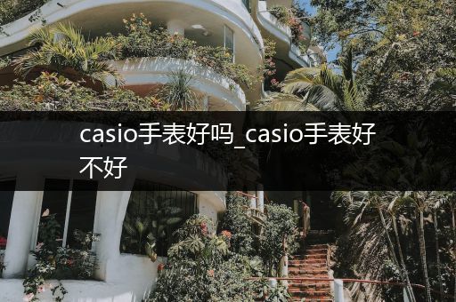 casio手表好吗_casio手表好不好