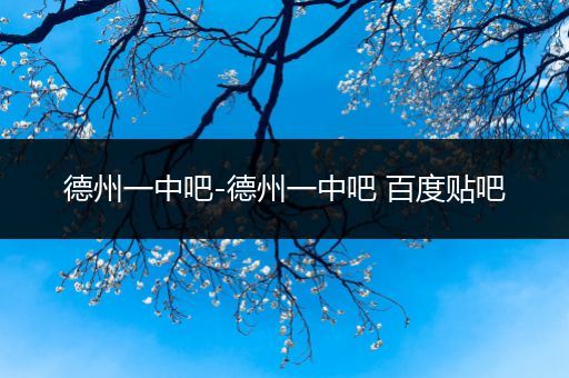 德州一中吧-德州一中吧 百度贴吧