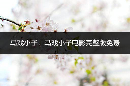 马戏小子,马戏小子电影完整版免费