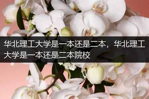 华北理工大学是一本还是二本,华北理工大学是一本还是二本院校