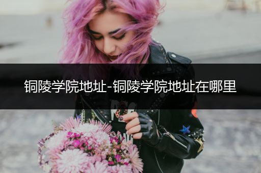 铜陵学院地址-铜陵学院地址在哪里