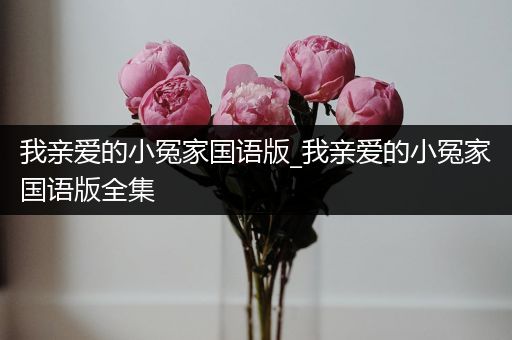 我亲爱的小冤家国语版_我亲爱的小冤家国语版全集