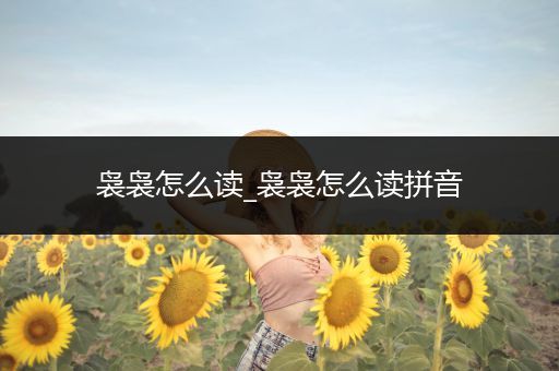 袅袅怎么读_袅袅怎么读拼音