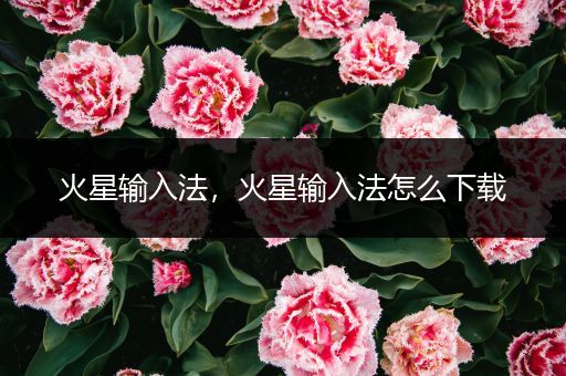 火星输入法,火星输入法怎么下载