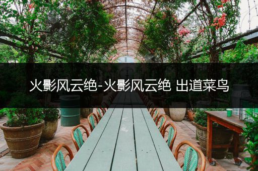 火影风云绝-火影风云绝 出道菜鸟