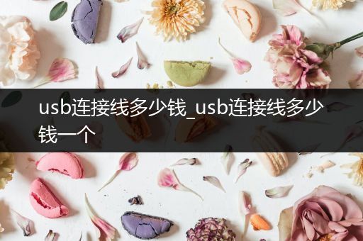 usb连接线多少钱_usb连接线多少钱一个