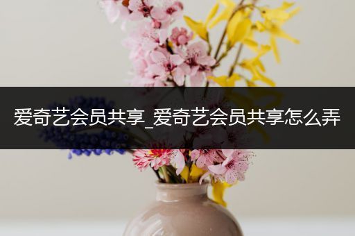 爱奇艺会员共享_爱奇艺会员共享怎么弄