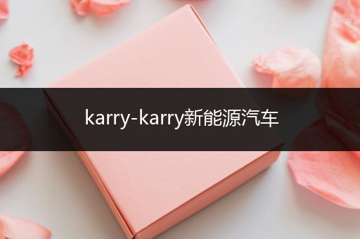 karry-karry新能源汽车