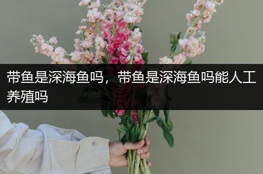 带鱼是深海鱼吗,带鱼是深海鱼吗能人工养殖吗