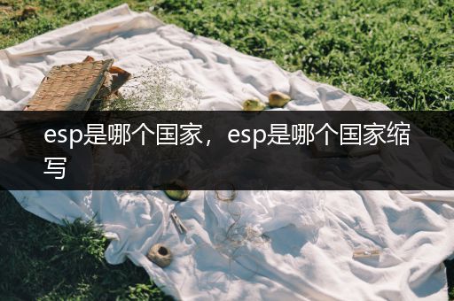 esp是哪个国家,esp是哪个国家缩写