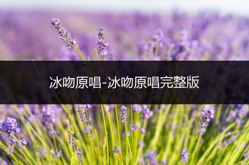 冰吻原唱-冰吻原唱完整版