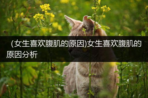 （女生喜欢腹肌的原因)女生喜欢腹肌的原因分析