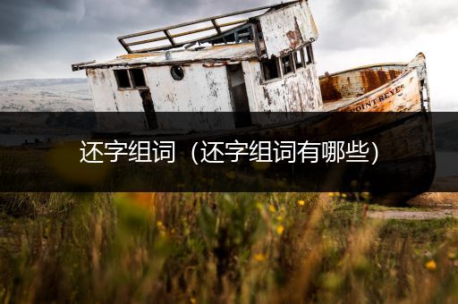 还字组词(还字组词有哪些)