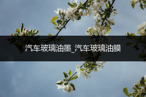 汽车玻璃油墨_汽车玻璃油膜