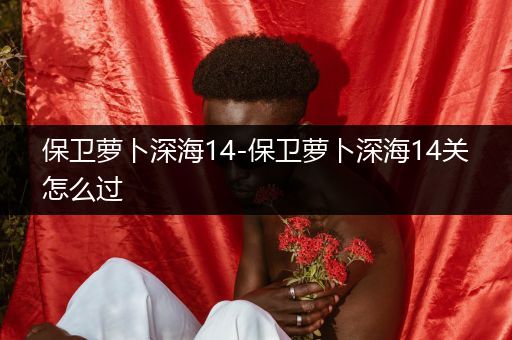 保卫萝卜深海14-保卫萝卜深海14关怎么过