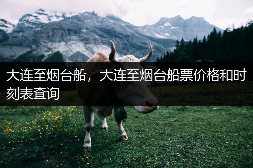 大连至烟台船，大连至烟台船票价格和时刻表查询