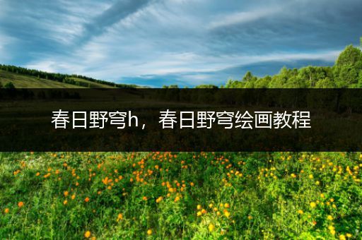 春日野穹h,春日野穹绘画教程