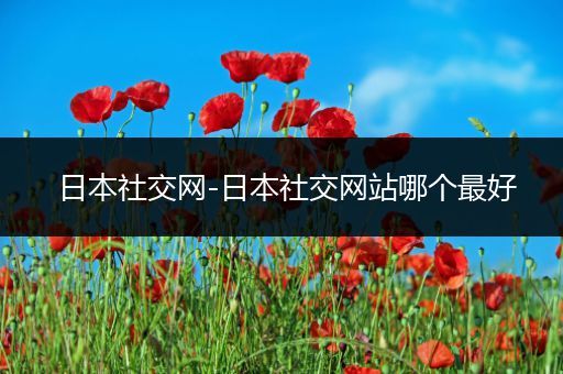 日本社交网-日本社交网站哪个最好