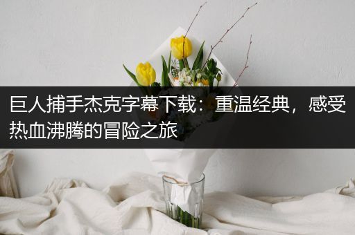 巨人捕手杰克字幕下载：重温经典，感受热血沸腾的冒险之旅