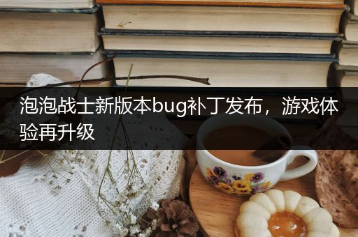泡泡战士新版本bug补丁发布，游戏体验再升级