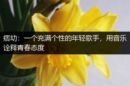 痞幼：一个充满个性的年轻歌手，用音乐诠释青春态度