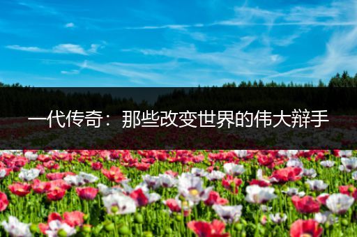 一代传奇：那些改变世界的伟大辩手