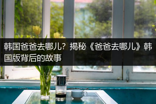 韩国爸爸去哪儿？揭秘《爸爸去哪儿》韩国版背后的故事