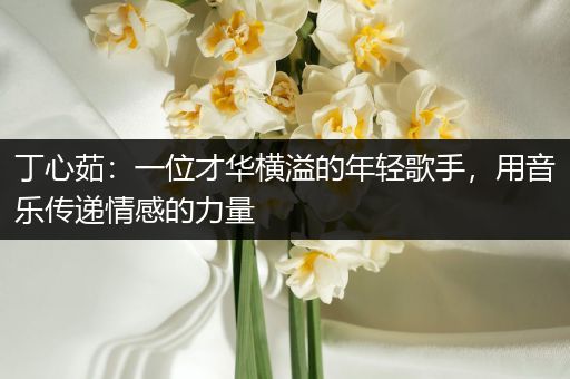 丁心茹：一位才华横溢的年轻歌手，用音乐传递情感的力量
