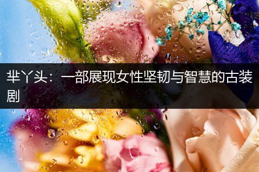 芈丫头：一部展现女性坚韧与智慧的古装剧