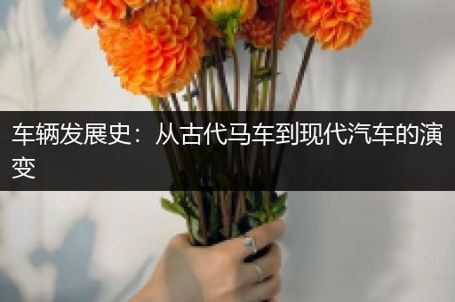 车辆发展史：从古代马车到现代汽车的演变