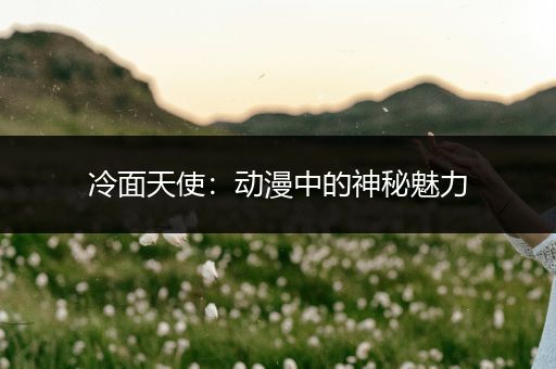 冷面天使：动漫中的神秘魅力