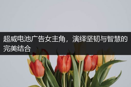 超威电池广告女主角，演绎坚韧与智慧的完美结合
