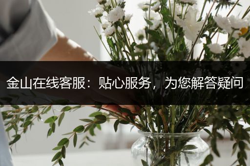 金山在线客服：贴心服务，为您解答疑问