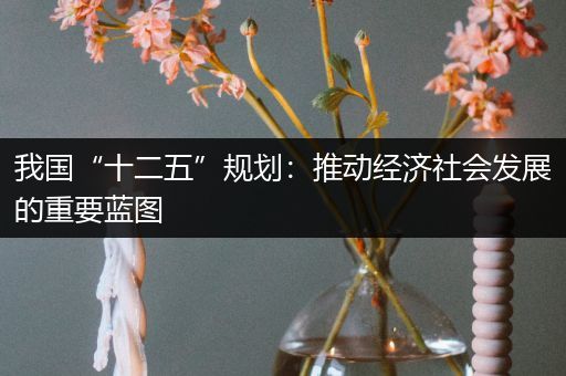 我国“十二五”规划：推动经济社会发展的重要蓝图