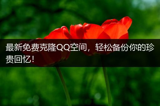 最新免费克隆QQ空间，轻松备份你的珍贵回忆！