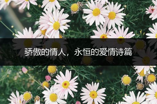 骄傲的情人，永恒的爱情诗篇