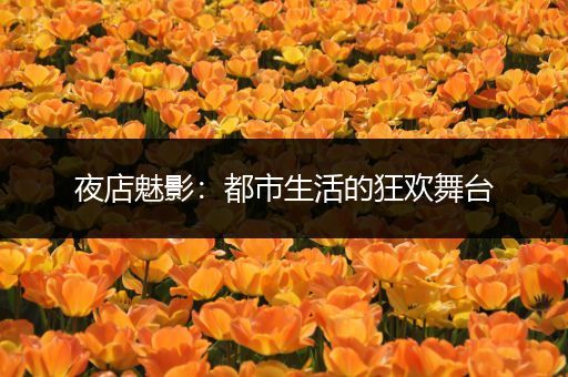夜店魅影：都市生活的狂欢舞台