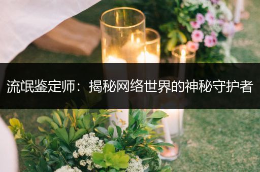 流氓鉴定师：揭秘网络世界的神秘守护者