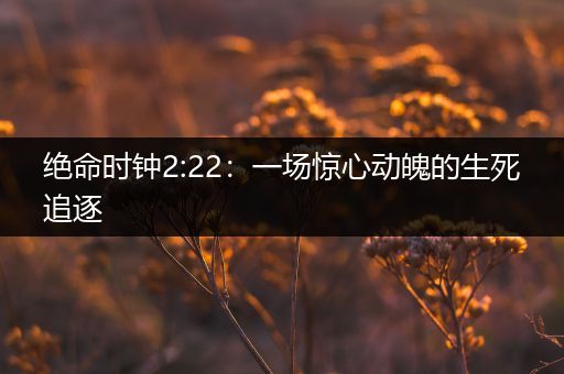 绝命时钟2:22：一场惊心动魄的生死追逐
