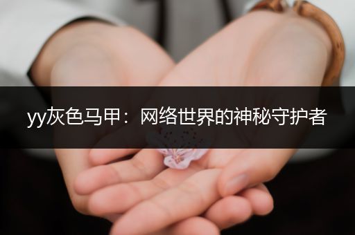 yy灰色马甲：网络世界的神秘守护者