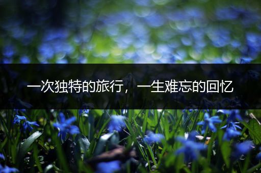 一次独特的旅行，一生难忘的回忆