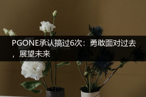 PGONE承认搞过6次：勇敢面对过去，展望未来