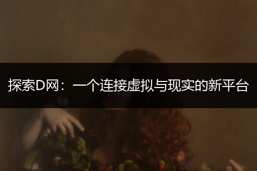 探索D网：一个连接虚拟与现实的新平台