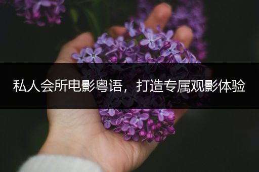 私人会所电影粤语，打造专属观影体验